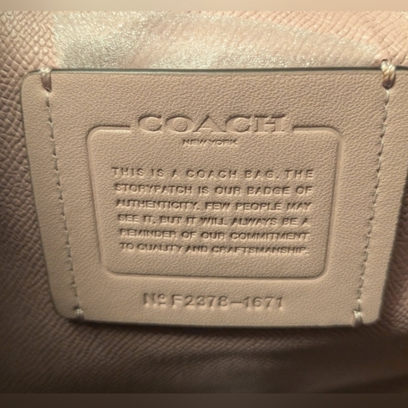 Coach Mollie Leather Tote and Accessory Set in CERISE PINK -NWT - Picture 6 of 13